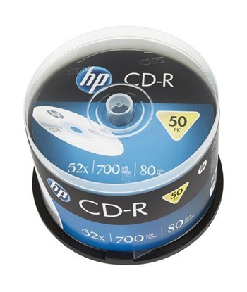 CD-R 700MB 52x HP Spindle 50un