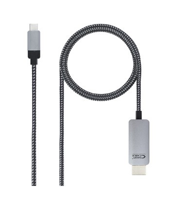 Cabo USB-C para HDMI Preto 3m