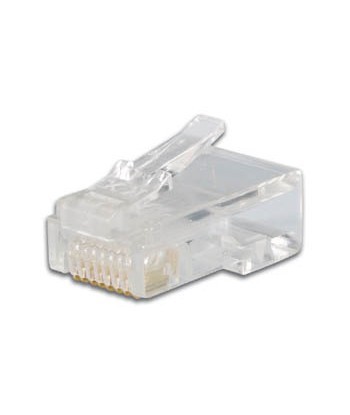 Ficha Modular RJ45 8P 8C 25un