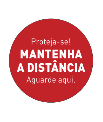 Sinalética MANTENHA A...