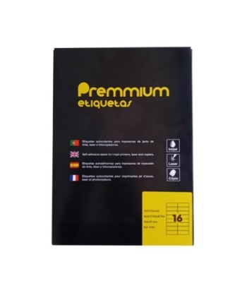Etiquetas 105x037mm 100Fls...