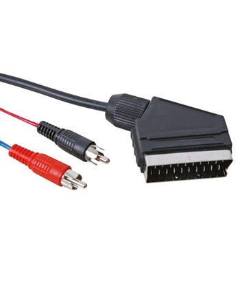 Cabo SCART Macho para 2x...