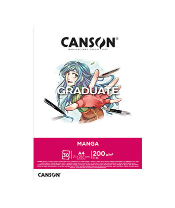 Bloco Canson Graduate Manga...
