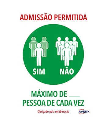 Sinalética Admissão...