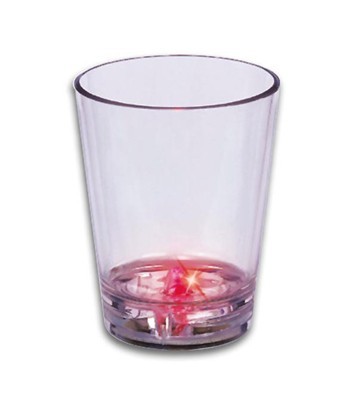 Copo Shots 1 LED Vermelho