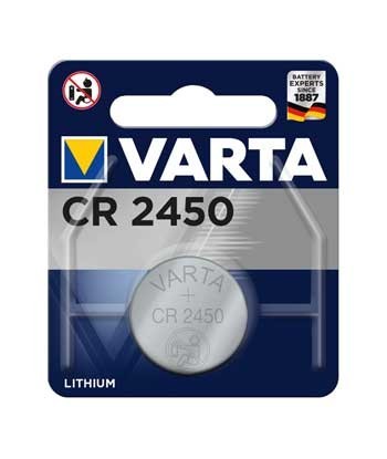 Pilhas CR2450 Lithium Varta...