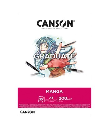 Bloco Canson Graduate Manga...