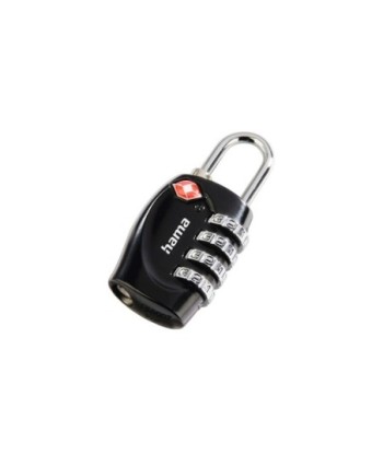 Cadeado com Código Preto