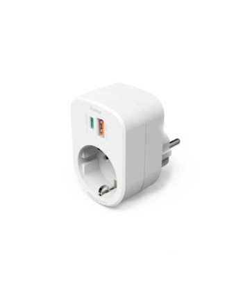 Tomada com USB-C+ USB-A Branco