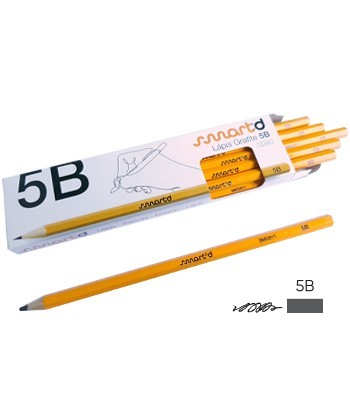 Lapis Grafite 5B SmartD Cx...