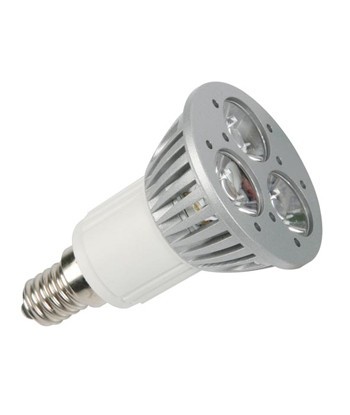 Lâmpada LED E14 3x1W Branco...