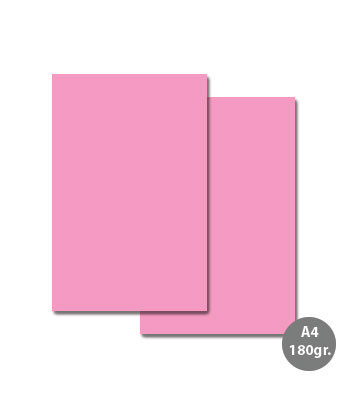 Cartolina A4 Rosa 7A 180g...