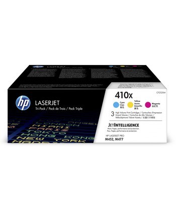 Pack Toners HP 410X 3 Cores...