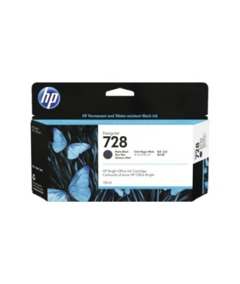 Tinteiro HP 728 Preto Matte...