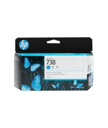 Tinteiro HP 738 Azul 498N5A...