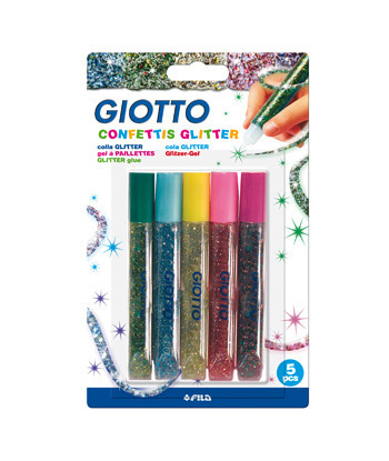 Cola Glitter Glue Confettis...