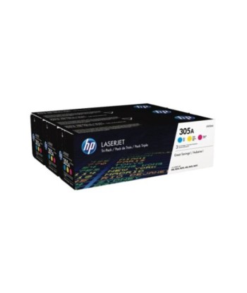 Pack Toners HP 305A 3 Cores...