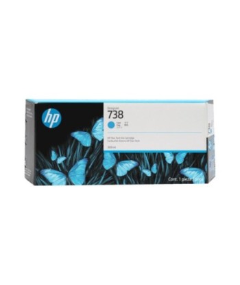 Tinteiro HP 738 Azul 676M6A...