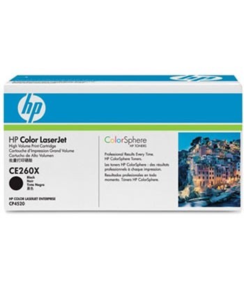 Toner HP 649X Preto CE260X...