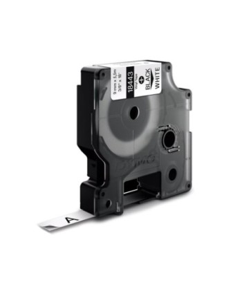 Fita 09mmx5.5m Preto/Branco...