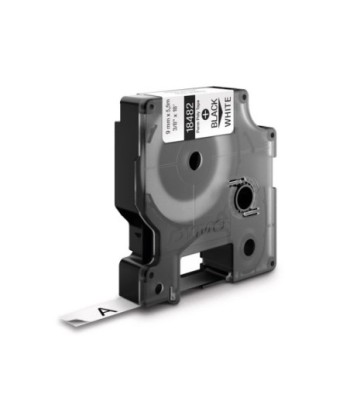 Fita 09mmx5,5m Preto/Branco...