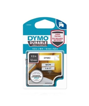 Fita 12mmx5.5m Preto/Branco...