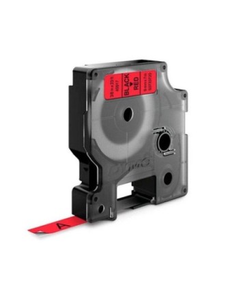 Fita 09mmx7m Preto/Vermelho...