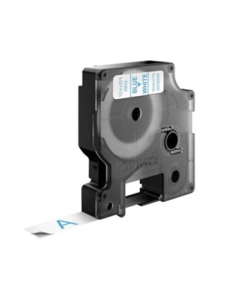 Fita 12mmx7m Azul/Branco...