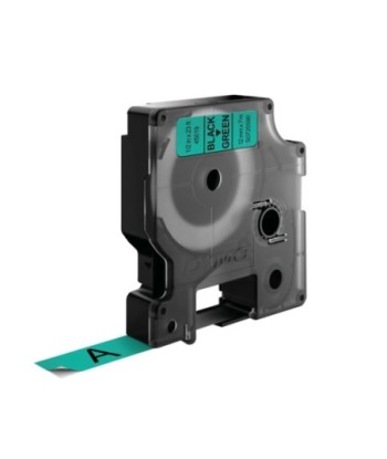 Fita 12mmx7m Preto/Verde...