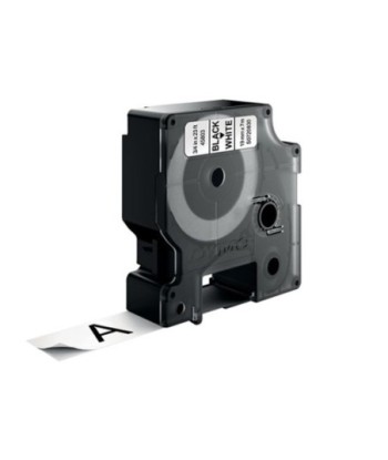 Fita 19mmx7m Preto/Branco...