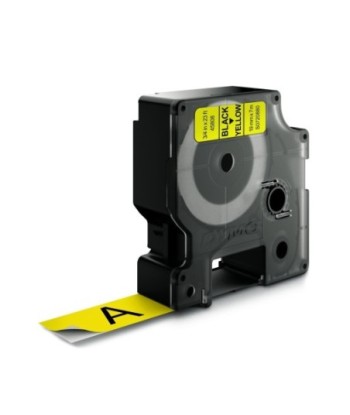 Fita 19mmx7m Preto/Amarelo...