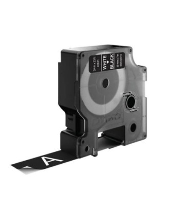 Fita 19mmx7m Branco/Preto...