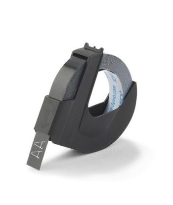 Fita 09mmx3m Branco/Preto...