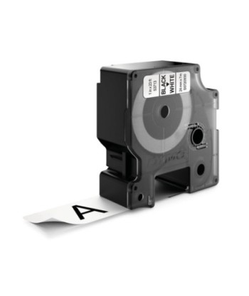 Fita 24mmx7m Preto/Branco...