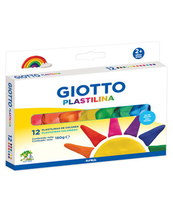 Plasticina 12 Cores Giotto...