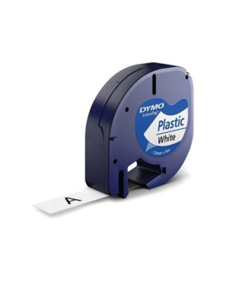 Fita 12mmx4m Preto/Branco...