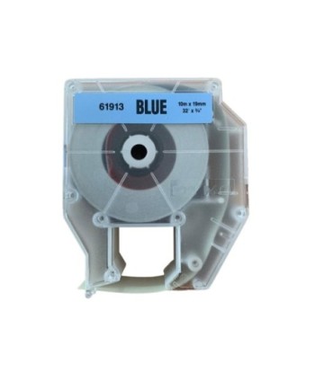 Fita 19mmx10m Azul Plástico...