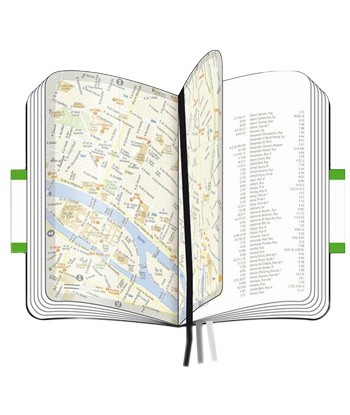 Bloco Notas Mapa Cidade de...