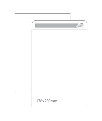 Envelopes Saco 176x250mm B5...