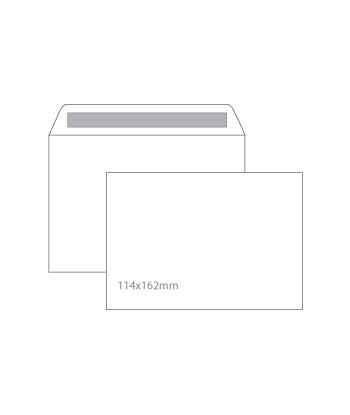 Envelopes 114x162mm C6...