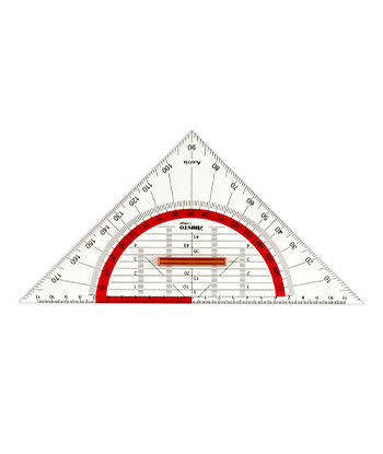 Esquadro Geométrico 25cm...