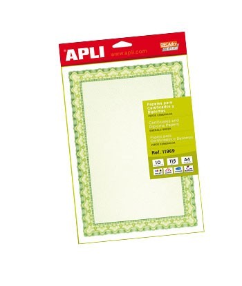 Papel Apli 11969 115gr A4...