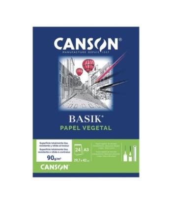 Papel Vegetal A3 90g Canson...