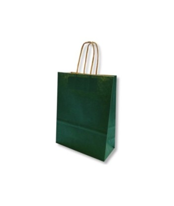 Saco 24x10x32cm Papel Verde...