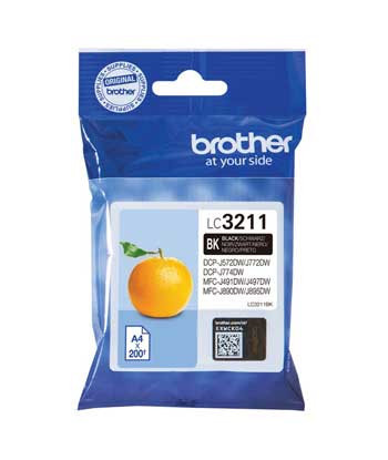 Tinteiro Brother LC3211BK...