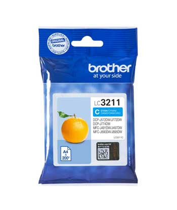 Tinteiro Brother LC3211C...