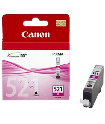 Tinteiro Canon 521 Magenta...