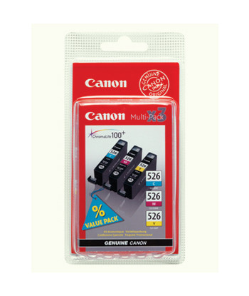 Pack Tinteiros Canon 526 3...