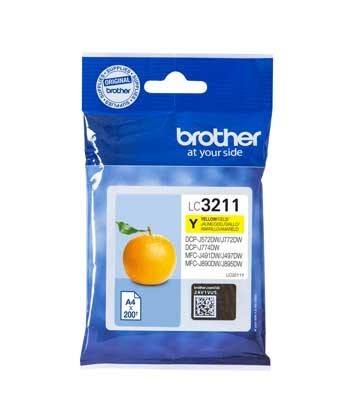 Tinteiro Brother LC3211Y...