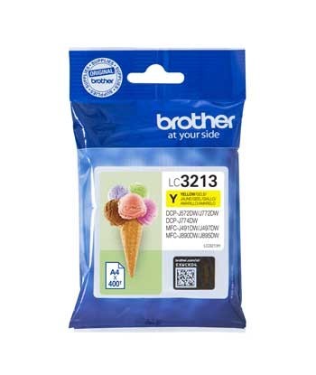 Tinteiro Brother LC3213Y...